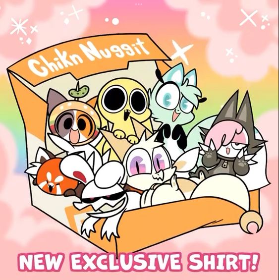 Chikn Nuggit characters